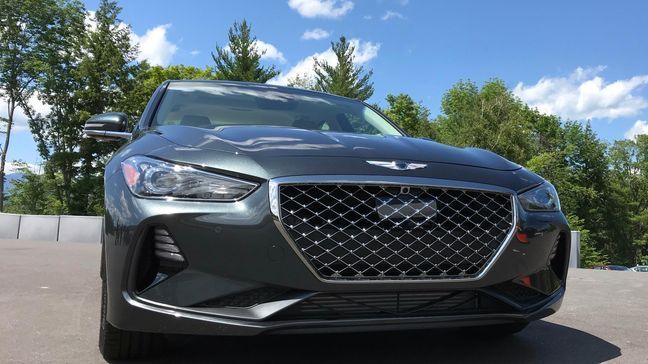 2019 Genesis G70 3.3T (Sinclair Broadcast Group / Jill Ciminillo)