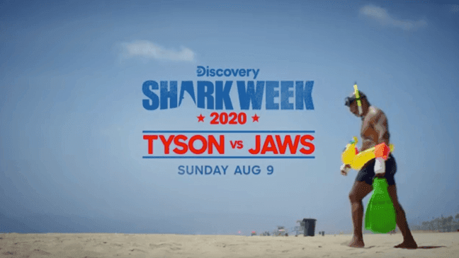 Mike Tyson will kick off Discovery Channel's shark week by taking on a new opponent: a shark. (Photo: Discovery/Sharkweek via CNN Newsource)