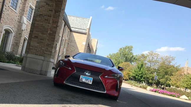 2018 Lexus LC 500 (Sinclair Broadcast Group / Jill Ciminillo)