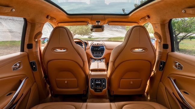 Aston Martin DBX interior (Image courtesy of Aston Martin)