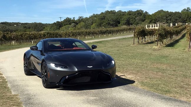 2020 Aston Martin Vantage (Sinclair Broadcast Group / Jill Ciminillo)