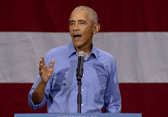 Image for story: Obama campaigns for Harris in Pittsburgh, laments on Trump while shoring up Dem support