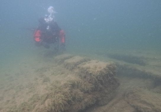 Image for story: Boater finds century-old shipwreck off Door County, identified as Frank D. Barker