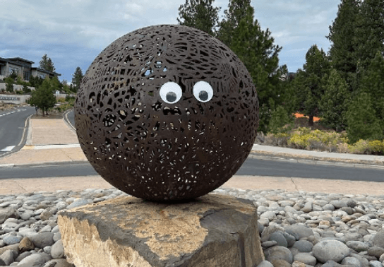 Image for story: Authorities asking people to stop putting googly eyes around city