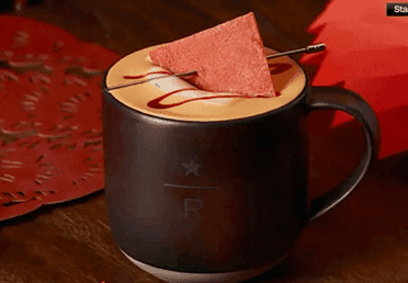 Image for story: Starbucks releases pork-flavored latte inspired by Lunar New Year