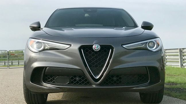 2018 Alfa Romeo Stelvio Quadrifoglio (Sinclair Broadcast Group / Jill Ciminillo)