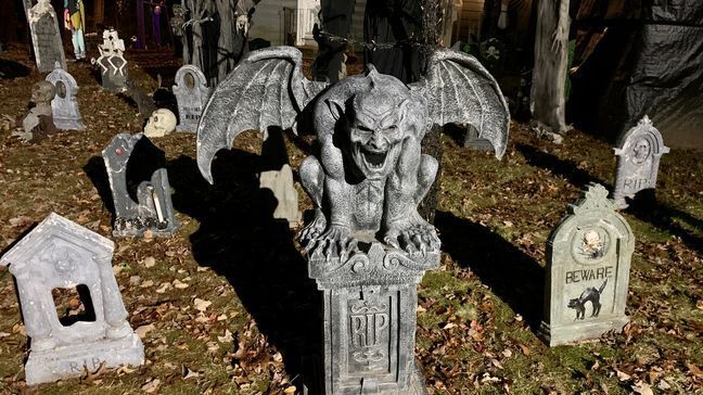 One last hurrah: After 29 years, Rhode Island man marks last year of homemade Halloween display (Photo: Jessica A. Botelho/The National Desk){&nbsp;}