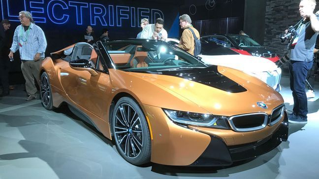 2019 BMW i8 Roadster (Sinclair Broadcast Group / Jill Ciminillo)