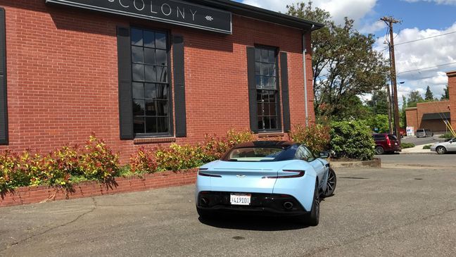 2017 Aston Martin DB11 (Sinclair Broadcast Group / Jill Ciminillo)