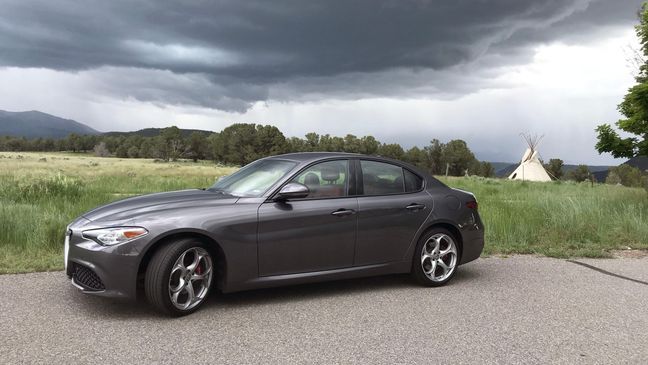 2019 Alfa Romeo Giulia (Sinclair Broadcast Group / Jill Ciminillo)