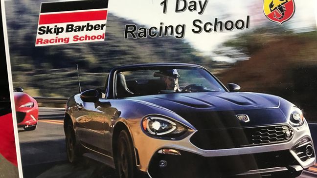 Fiat teamed up with Skip Barber for a one-day training school at Autobahn Country Club in Joliet, Illinois, to showcase the capability of its vehicles. (Sinclair Broadcast Group / Jill Ciminillo)