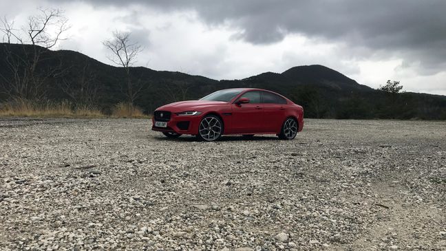 2020 Jaguar XE (Sinclair Broadcast Group / Jill Ciminillo)