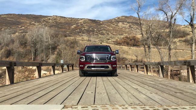 2020 Nissan Titan SL  (Sinclair Broadcast Group / Jill Ciminillo)