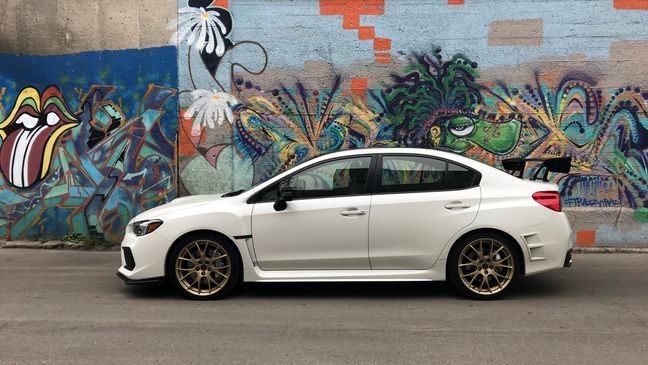 2018 Subaru WRX STI RA (Sinclair Broadcast Group / Jill Ciminillo)