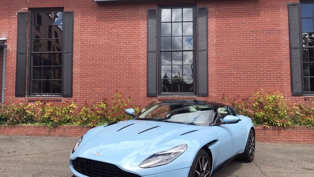 2017 Aston Martin DB11 (Sinclair Broadcast Group / Jill Ciminillo)