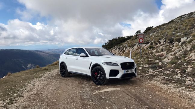 2019 Jaguar F-Pace SVR (Sinclair Broadcast Group / Jill Ciminillo)