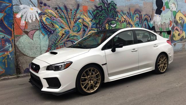 2018 Subaru WRX STI RA (Sinclair Broadcast Group / Jill Ciminillo)