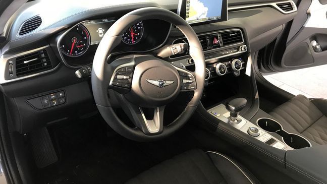 2019 Genesis G70 2.0T (Sinclair Broadcast Group / Jill Ciminillo)