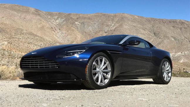 2018 Aston Martin DB11 V8 (Sinclair Broadcast Group / Jill Ciminillo)