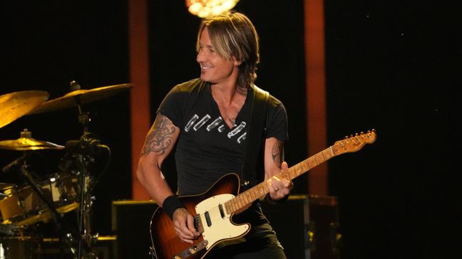 Keith Urban performs at Nissan Stadium on Friday, June 9 during CMA Fest 2023 in downtown Nashville.{&nbsp;}(Courtesy John Russell/CMA)