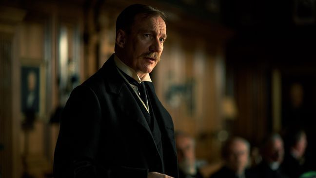 DAVID THEWLIS as Sir Patrick in the action adventure "WONDER WOMAN," a Warner Bros. Pictures release. (Clay Enos/ TM & © DC Comics)