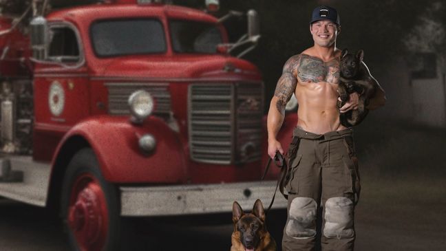 The men of the Cabot Fire Department - joined now by the department's first female firefighter - are back and hotter than ever in their third annual calendar with portions of the sale benefitting Cabot Animal Support Services. (Photo Cabot Firefighter Calendar Association)