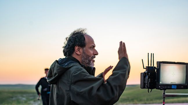 Director Luca Guadagnino on the set of BONES AND ALL, a Metro Goldwyn Mayer Pictures film.Credit: Yannis Drakoulidis / Metro Goldwyn Mayer Pictures© 2022 Metro-Goldwyn-Mayer Pictures Inc.  All Rights Reserved.