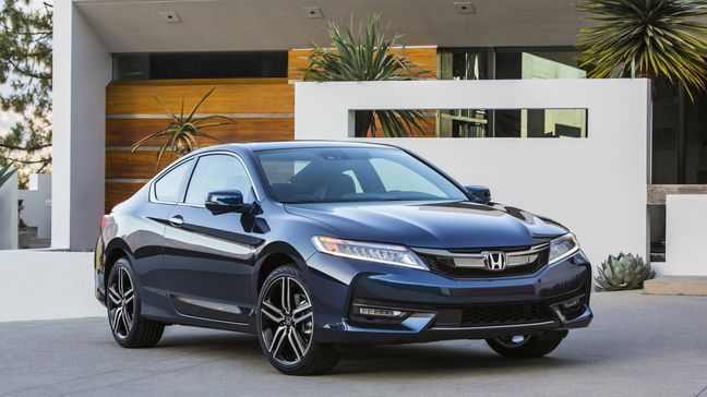 2017 Honda Accord Coupe (Image courtesy of American Honda Motor Co.)