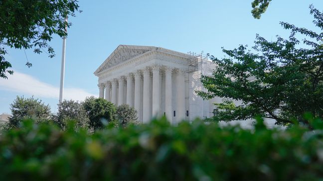 The U.S Supreme Court is seen on Friday, June 14, 2024, in Washington. (AP Photo/Mariam Zuhaib)