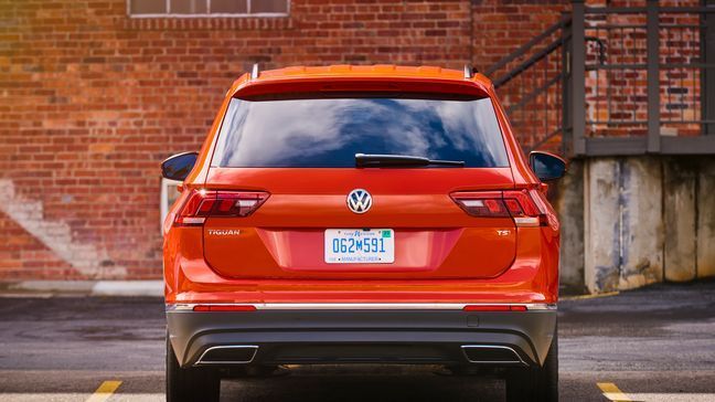 2018 Volkswagen Tiguan (Image courtesy of Volkswagen of America)