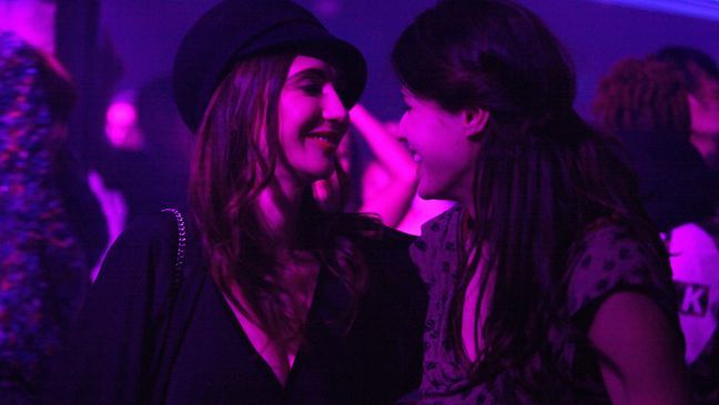 Carice van Houten and{&nbsp;}Alexandra Daddario star in Lost Girls & Love Hotels (Photo: Astrakan Releasing )