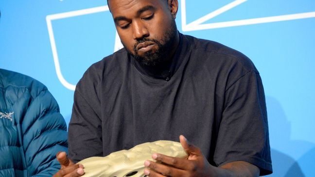 FILE – Kanye West speaks on stage at the "Kanye West and Steven Smith in Conversation with Mark Wilson" at the on November 07, 2019 in New York City. (Photo by Brad Barket/Getty Images for Fast Company)