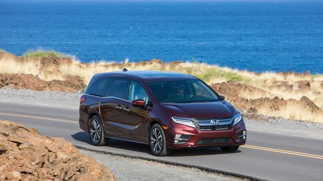 2020 Honda Odyssey, base price $31,785 (Image courtesy of American Honda Motor Co.)