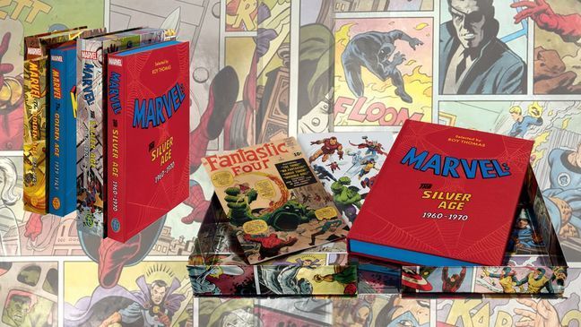 The second volume in The Folio Society's collaboration with Marvel Comics is"Marvel: The Silver Age 1960–1970" (Photo: Folio Society){&nbsp;}