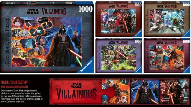 Star Wars Day 2023 Announcements: Villianous Puzzles{&nbsp;} (Photo: Ravensburger)