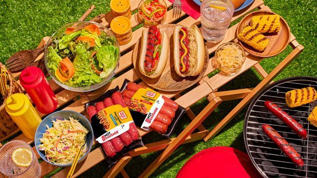 The Kraft Heinz Not Company announced the debut of their new plant-based hot dogs and sausages on Wednesday. (Photo courtesy of The Kraft Heinz Not Company LLC, credit Noah Fecks)