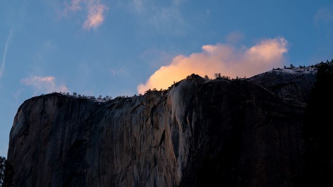 Horsetail Fall at Yosemite (Courtesy: Yosemite Coffee Company)