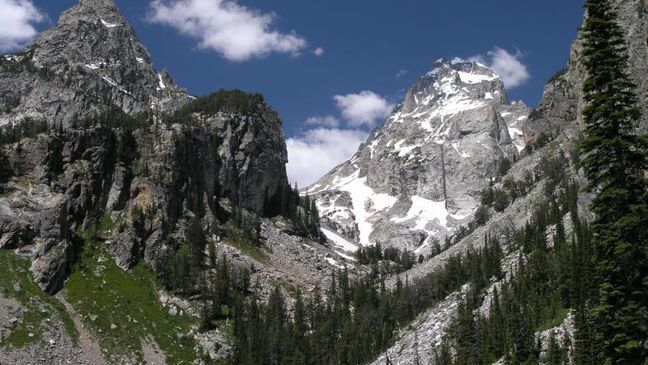 Garnet Canyon, Grand teton National Park - Photo Credit:&nbsp;National Park Service