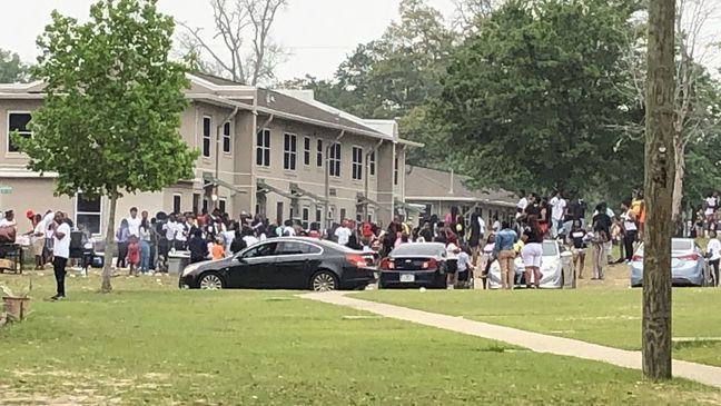 Pensacola Police says it broke up a large Easter gathering in Pensacola Sunday evening that was taking place amid the coronavirus pandemic/WEAR